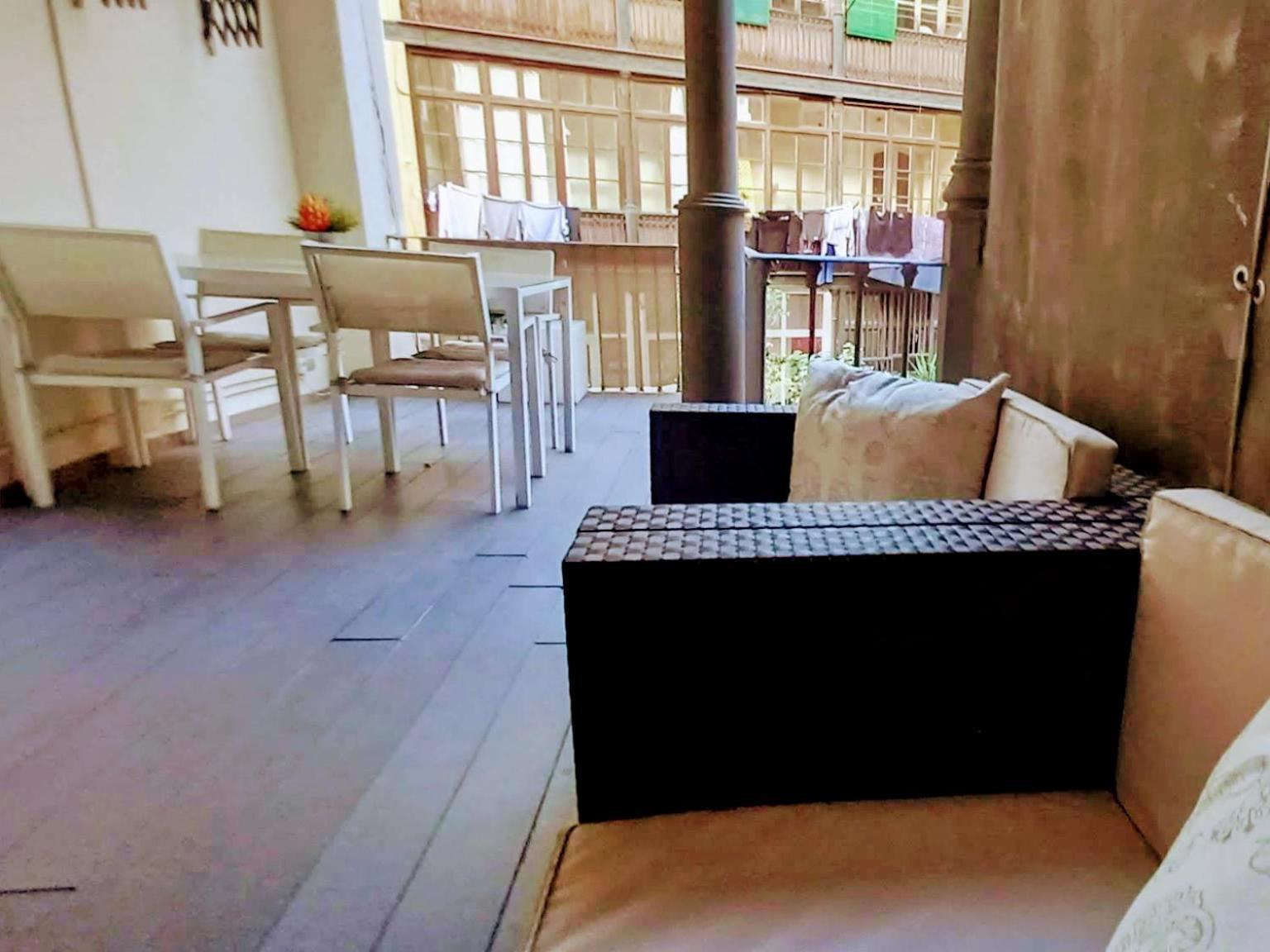 Eixample Patio Views With Amazing Terrace Apartment Barcelona Exterior foto